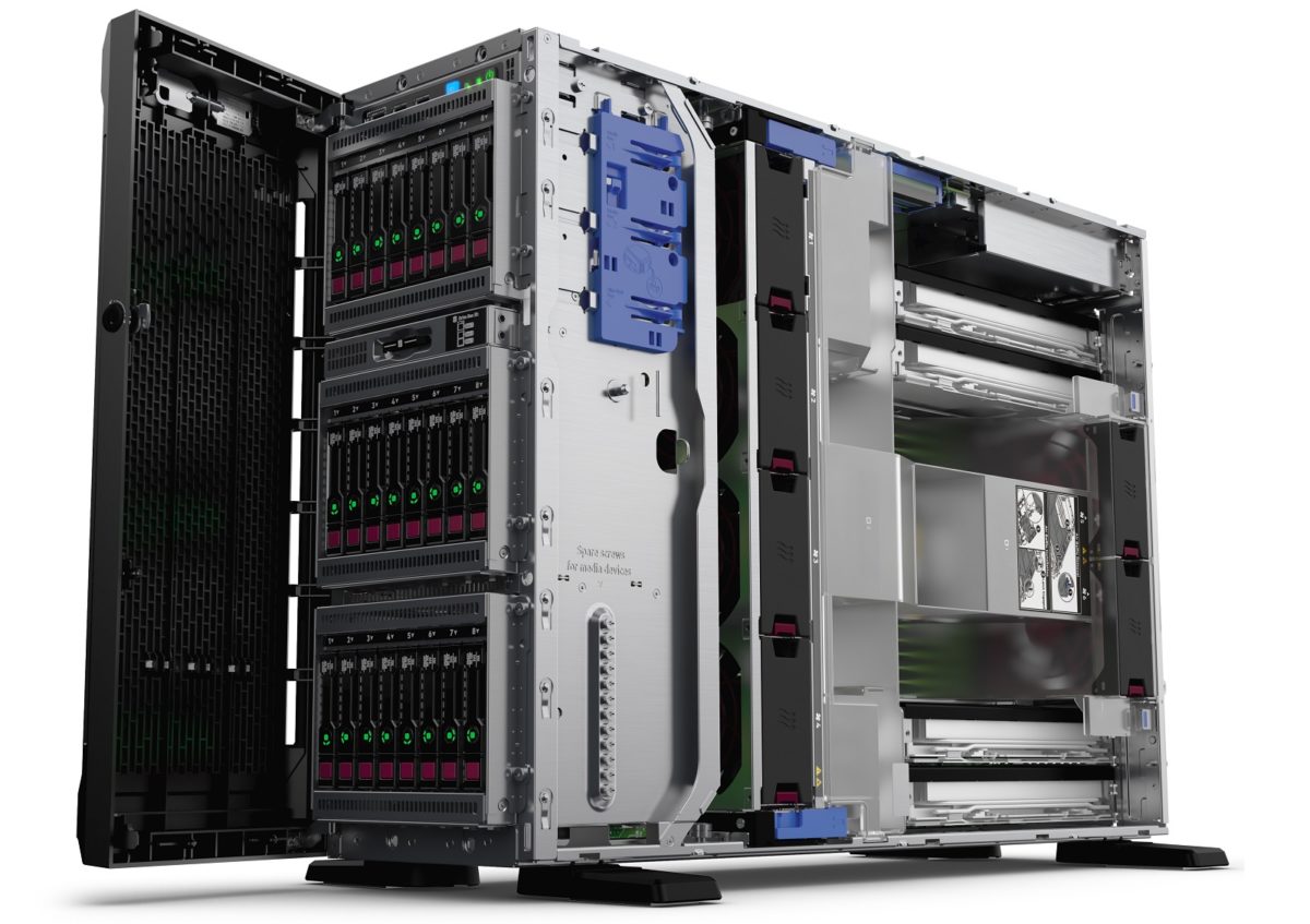 Сервер HPE ProLiant ML350 Gen10 - Interior
