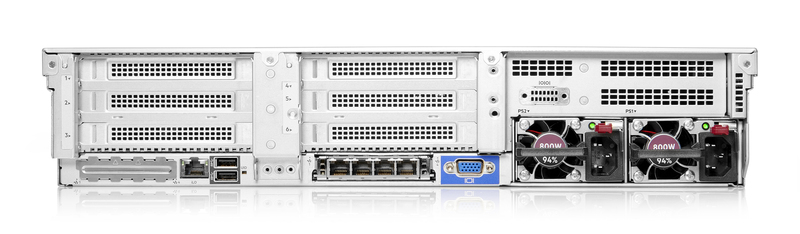 Сервер HPE ProLiant DL380 Gen10 Plus - Rear View